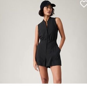 Athleta Brooklyn Utility Romper Size 10